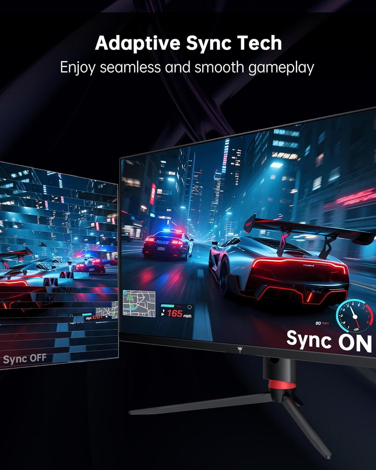 image:imageKTC 32 Inch Computer Monitor 2K 1440P IPS Monitor 120Hz Adaptive Sync 109 sRGB HDR10 Eye Care HDMI Displayport Tilt VESA Compatible 100Hz PC Monitors for Home Office Gaming White H32D632 inch