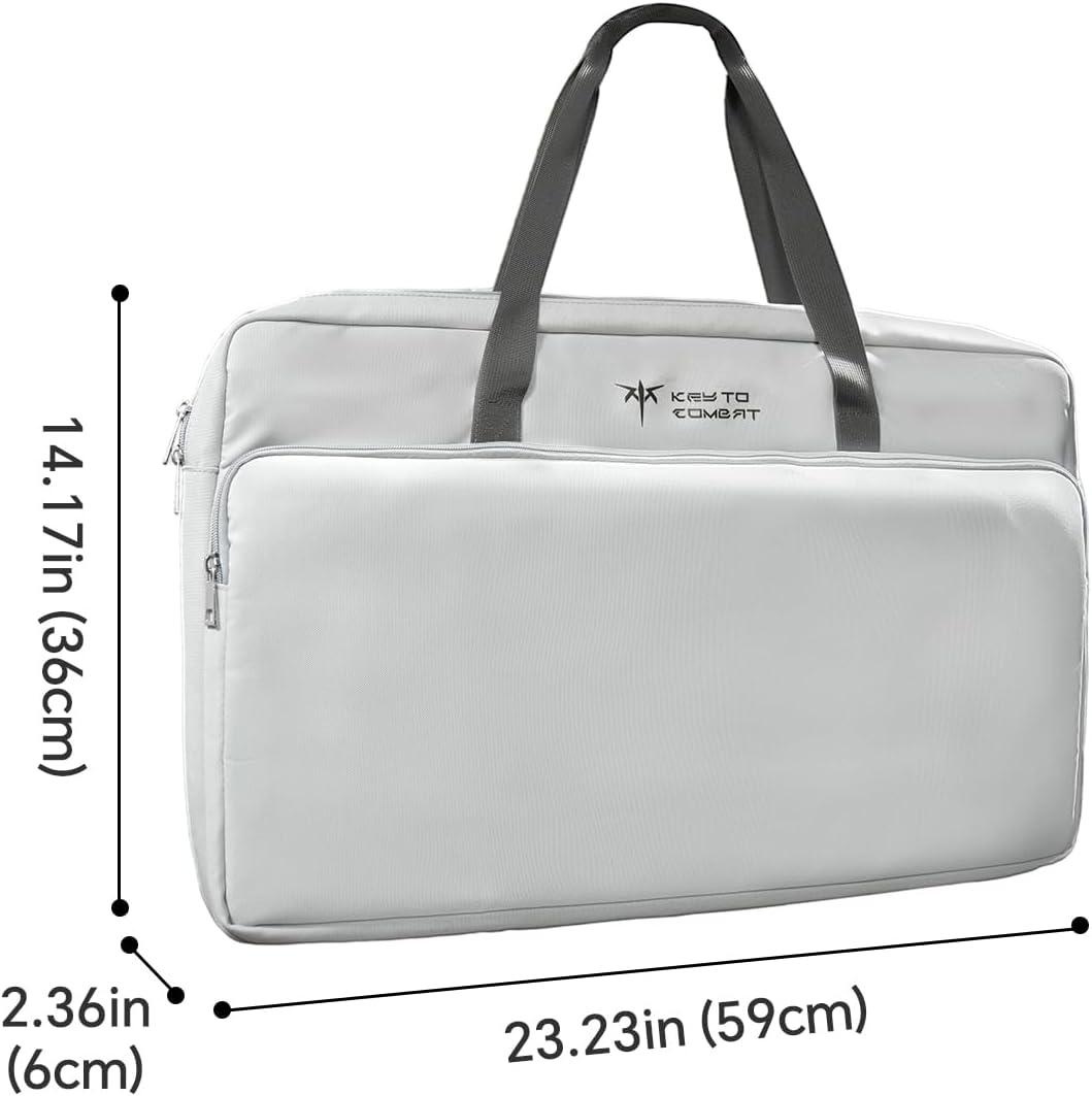 image:imageKTC Carrying Case for 245 Inch Portable TV Monitor A25Q5 Highqualtity Carrying Bag with Trolley Strap Accessories Pocket Companion Bag for Transport amp Storage Monitors TV