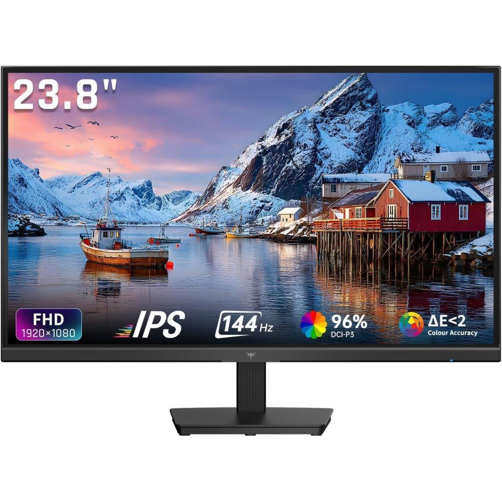 image:imageKTC 32 Inch Computer Monitor 2K 1440P IPS Monitor 120Hz Adaptive Sync 109 sRGB HDR10 Eye Care HDMI Displayport Tilt VESA Compatible 100Hz PC Monitors for Home Office Gaming White H32D6238 inch