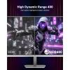 KTC 32 Inch Computer Monitor 2K – 1440P IPS Monitor 120Hz, Adaptive Sync, 109% sRGB, HDR10, Eye Care, HDMI Displayport, Tilt, VESA Compatible, 100Hz PC Monitors for Home Office Gaming, White, H32D6(24)