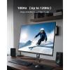 KTC 32 Inch Computer Monitor 2K – 1440P IPS Monitor 120Hz, Adaptive Sync, 109% sRGB, HDR10, Eye Care, HDMI Displayport, Tilt, VESA Compatible, 100Hz PC Monitors for Home Office Gaming, White, H32D6(32 inch)