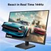 KTC 32 Inch Computer Monitor 2K – 1440P IPS Monitor 120Hz, Adaptive Sync, 109% sRGB, HDR10, Eye Care, HDMI Displayport, Tilt, VESA Compatible, 100Hz PC Monitors for Home Office Gaming, White, H32D6(23.8 inch)
