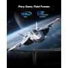 KTC 32 Inch Computer Monitor 2K – 1440P IPS Monitor 120Hz, Adaptive Sync, 109% sRGB, HDR10, Eye Care, HDMI Displayport, Tilt, VESA Compatible, 100Hz PC Monitors for Home Office Gaming, White, H32D6(34 inch)