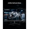 KTC 32 Inch Computer Monitor 2K – 1440P IPS Monitor 120Hz, Adaptive Sync, 109% sRGB, HDR10, Eye Care, HDMI Displayport, Tilt, VESA Compatible, 100Hz PC Monitors for Home Office Gaming, White, H32D6(23.6 Inch)