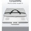 KTC Carrying Case for 24.5 Inch Portable TV Monitor A25Q5, High-qualtity Carrying Bag with Trolley Strap Accessories Pocket, Companion Bag for Transport & Storage Monitors TV