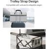 KTC Carrying Case for 24.5 Inch Portable TV Monitor A25Q5, High-qualtity Carrying Bag with Trolley Strap Accessories Pocket, Companion Bag for Transport & Storage Monitors TV