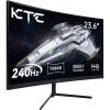 KTC 32 Inch Computer Monitor 2K – 1440P IPS Monitor 120Hz, Adaptive Sync, 109% sRGB, HDR10, Eye Care, HDMI Displayport, Tilt, VESA Compatible, 100Hz PC Monitors for Home Office Gaming, White, H32D6(23.6 Inch)