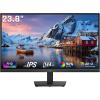 KTC 32 Inch Computer Monitor 2K – 1440P IPS Monitor 120Hz, Adaptive Sync, 109% sRGB, HDR10, Eye Care, HDMI Displayport, Tilt, VESA Compatible, 100Hz PC Monitors for Home Office Gaming, White, H32D6(23.8 inch)