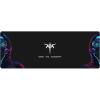 KTC Large Mouse Pad Gaming, Mouse Mat with Microfiber Fabric Surface, Extended Desk Mousepad with Stitched Edges, Non-Slip Rubber Base, 27.5 x 11.8 in, Black, for Gamer Office Home