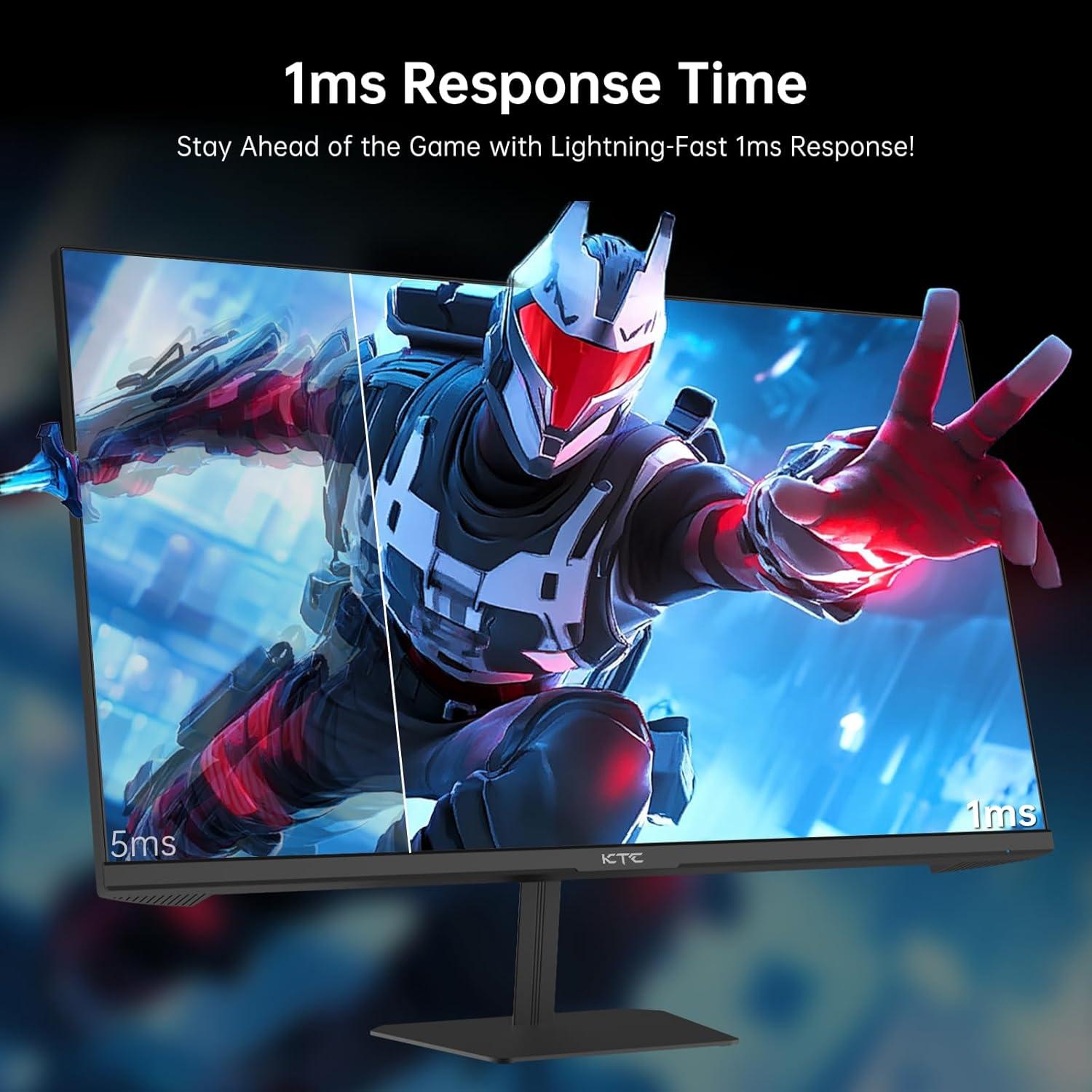 image:imageKTC 24 Inch QHD 100Hz Computer Monitor IPS 2K 13001 Contrast AntiBlue Light Screen 122 sRGB FreeSync amp GSync Compatible HDMI20 amp Display Port 14 PC Monitor for Gaming Office Work H24T2724 inch