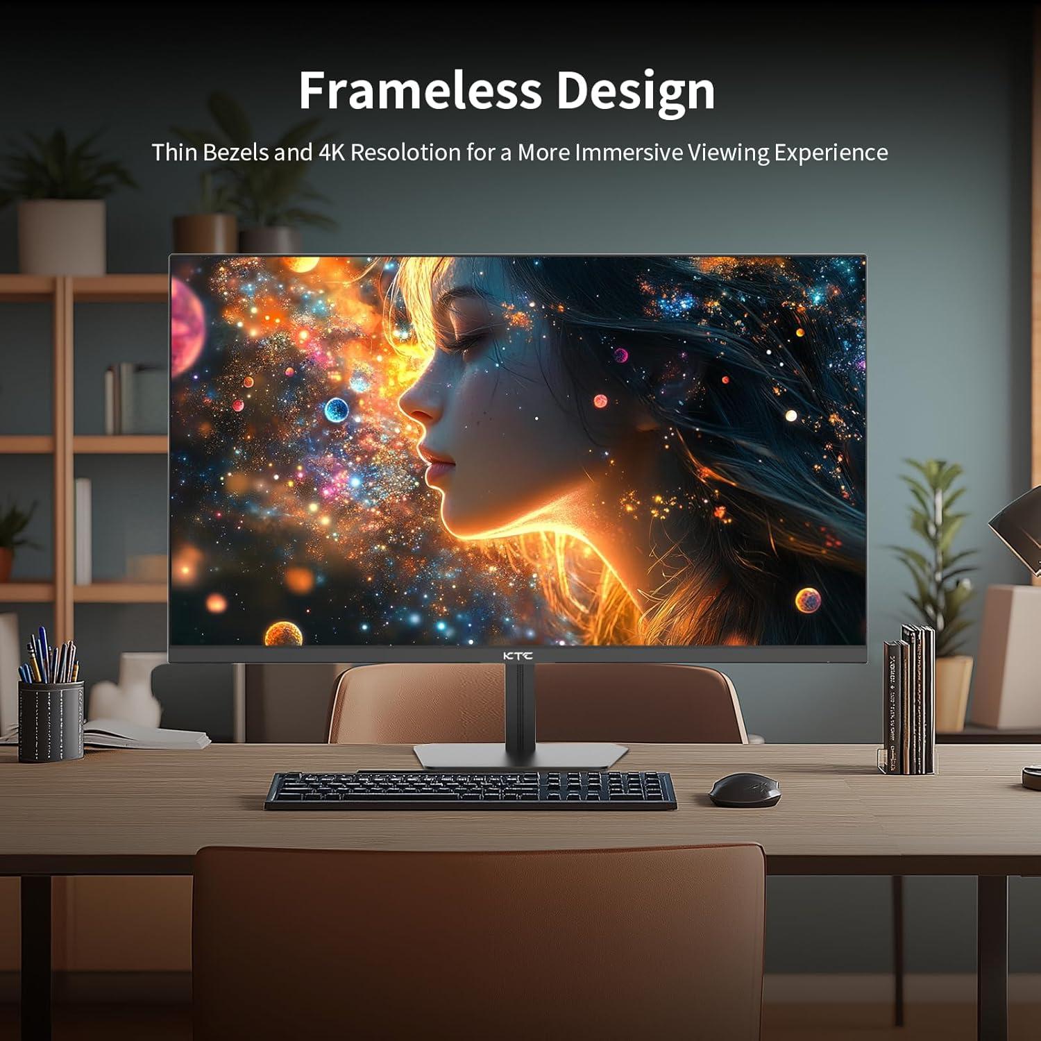 image:imageKTC 24 Inch QHD 100Hz Computer Monitor IPS 2K 13001 Contrast AntiBlue Light Screen 122 sRGB FreeSync amp GSync Compatible HDMI20 amp Display Port 14 PC Monitor for Gaming Office Work H24T27245 inch