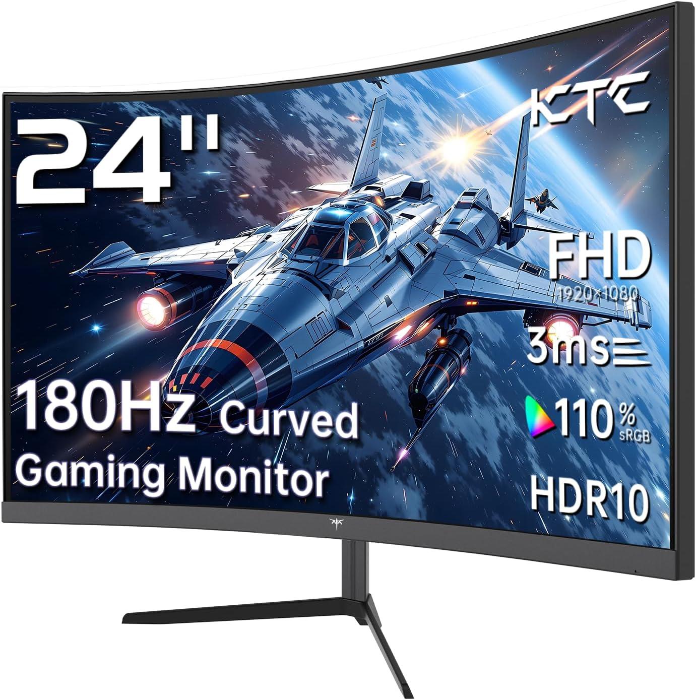 image:imageKTC 24 Inch QHD 100Hz Computer Monitor IPS 2K 13001 Contrast AntiBlue Light Screen 122 sRGB FreeSync amp GSync Compatible HDMI20 amp Display Port 14 PC Monitor for Gaming Office Work H24T2724 inch