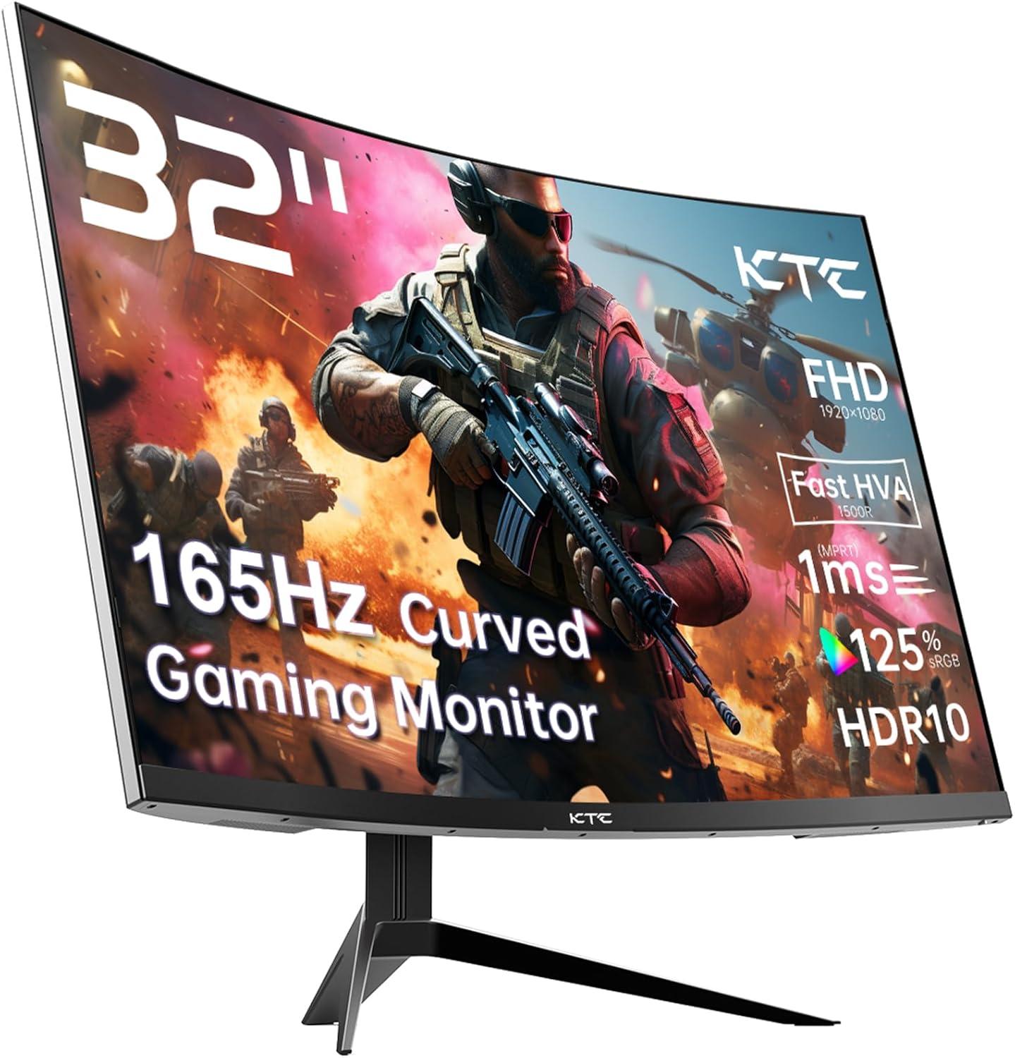 image:imageKTC 24 Inch QHD 100Hz Computer Monitor IPS 2K 13001 Contrast AntiBlue Light Screen 122 sRGB FreeSync amp GSync Compatible HDMI20 amp Display Port 14 PC Monitor for Gaming Office Work H24T2732 inch