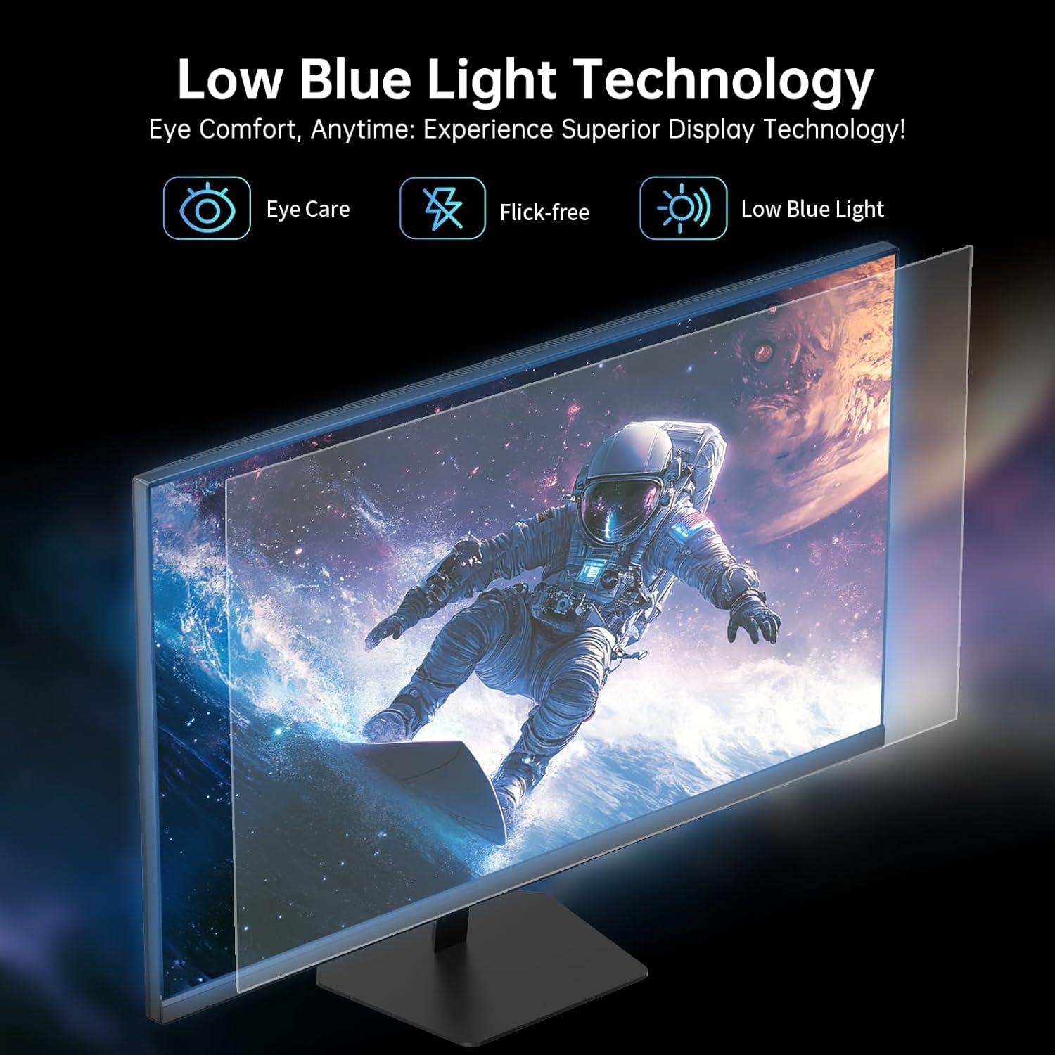 image:imageKTC 24 Inch QHD 100Hz Computer Monitor IPS 2K 13001 Contrast AntiBlue Light Screen 122 sRGB FreeSync amp GSync Compatible HDMI20 amp Display Port 14 PC Monitor for Gaming Office Work H24T2724 inch