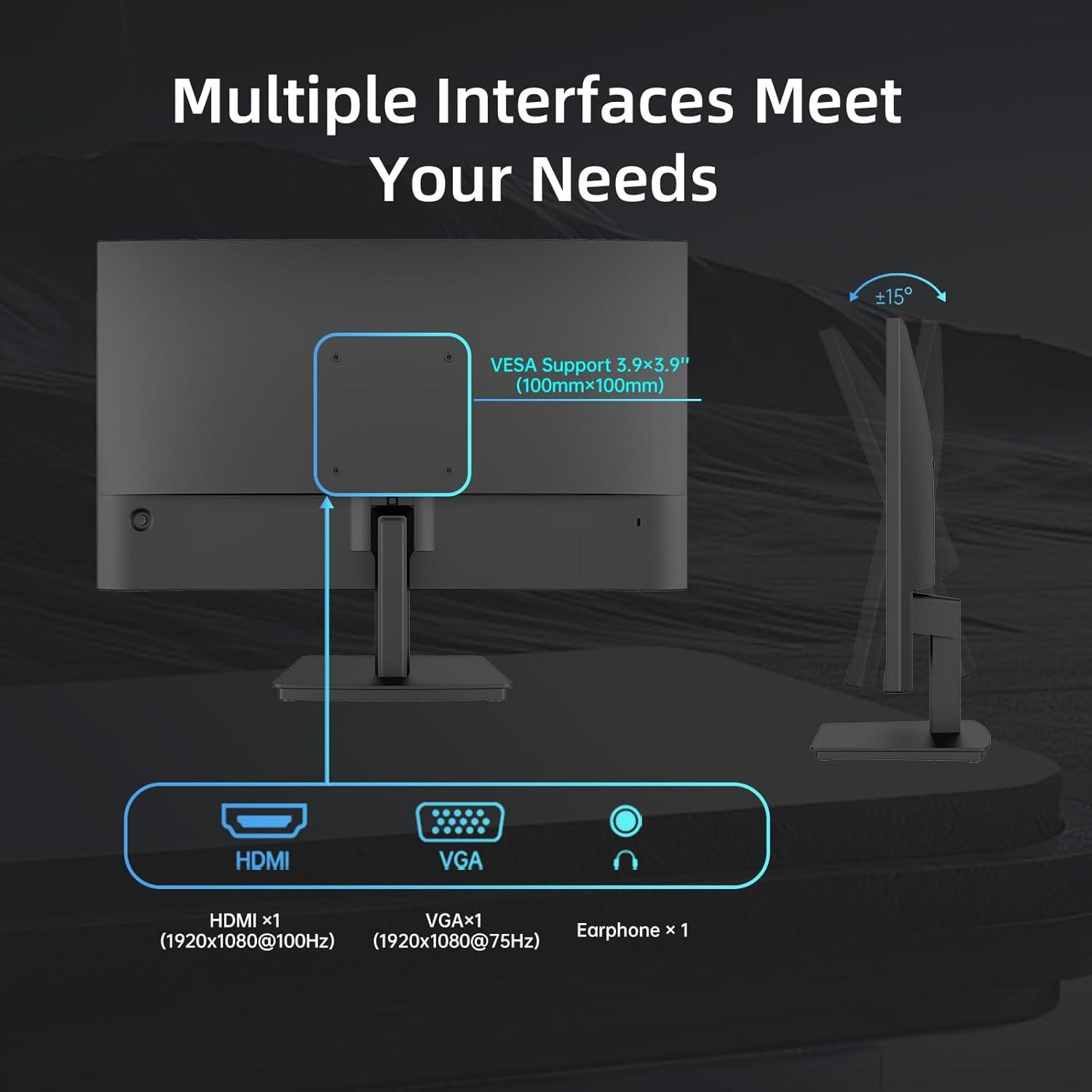 image:imageKTC 32 inch Curved Gaming Monitor 180Hz 1ms MPRT 2K 1440P 144Hz Monitor 1500R HVA Display FreeSync Premium HDR 120 sRGB DisplayPortHDMIUSB Vesa Support 39x39 PC Moniter for Gamers24 inch