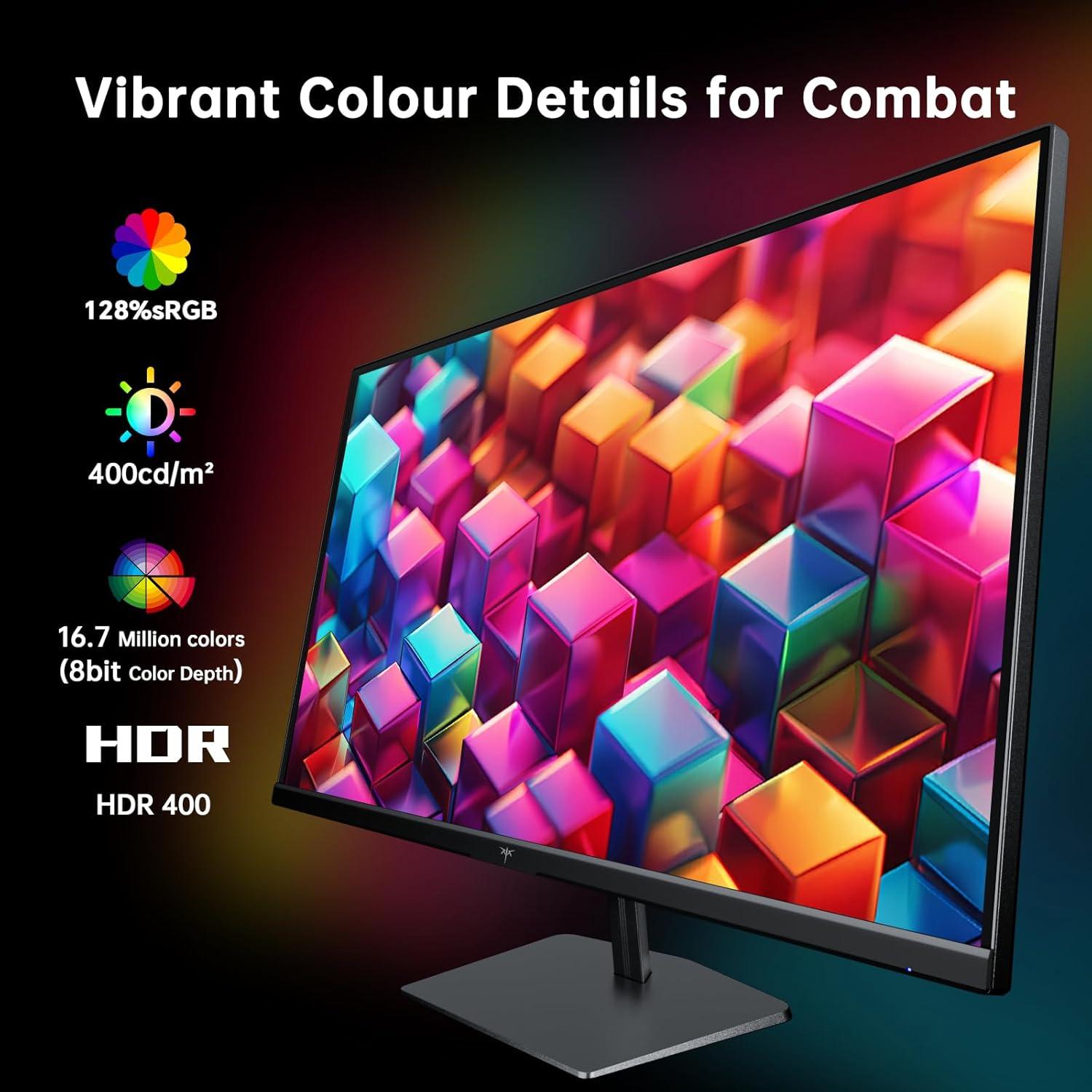 image:imageKTC 32 inch Curved Gaming Monitor 180Hz 1ms MPRT 2K 1440P 144Hz Monitor 1500R HVA Display FreeSync Premium HDR 120 sRGB DisplayPortHDMIUSB Vesa Support 39x39 PC Moniter for Gamers245 inch