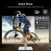 KTC 24 Inch QHD 100Hz Computer Monitor IPS 2K, 1300:1 Contrast, Anti-Blue Light Screen, 122% sRGB, FreeSync & G-Sync Compatible, HDMI2.0 & Display Port 1.4, PC Monitor for Gaming Office Work H24T27(32 inch)