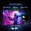 KTC 32 inch Curved Gaming Monitor, 180Hz 1ms MPRT, 2K 1440P 144Hz Monitor, 1500R HVA Display, FreeSync Premium, HDR, 120% sRGB, DisplayPort/HDMI/USB, Vesa Support 3.9×3.9”, PC Moniter for Gamers(24.5 inch)