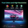 KTC 32 inch Curved Gaming Monitor, 180Hz 1ms MPRT, 2K 1440P 144Hz Monitor, 1500R HVA Display, FreeSync Premium, HDR, 120% sRGB, DisplayPort/HDMI/USB, Vesa Support 3.9×3.9”, PC Moniter for Gamers(32 inch)
