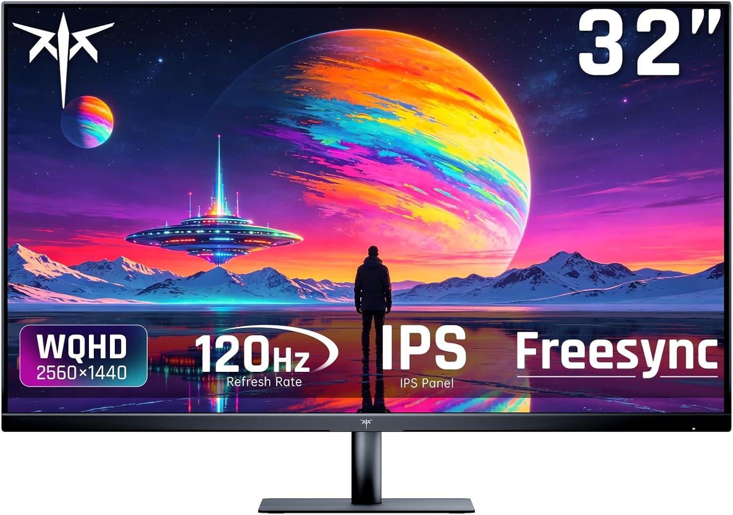 image:imageKTC M27T6S 27 Inch Gaming Monitor 1440P Mini LED Monitor 200HzOC 210Hz 157sRGB HDR 1000 1ms MPRT Adaptive Sync HDMI DP Port Tilt Swivel Pivot Height Adjustment VESA Mount Vertical Monitors32 inch