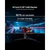 KTC M27T6S 27 Inch Gaming Monitor, 1440P Mini LED Monitor 200Hz(OC 210Hz), 157%sRGB, HDR 1000, 1ms MPRT, Adaptive Sync, HDMI DP Port, Tilt Swivel Pivot Height Adjustment, VESA Mount Vertical Monitors(49 Inch)